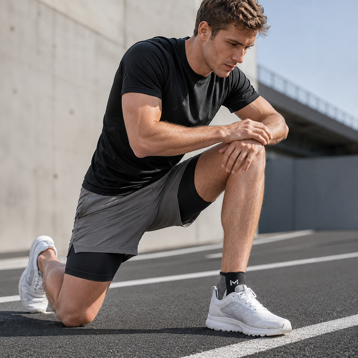 Closora | StrideSentry Adjustable Ankle Support Sleeve
