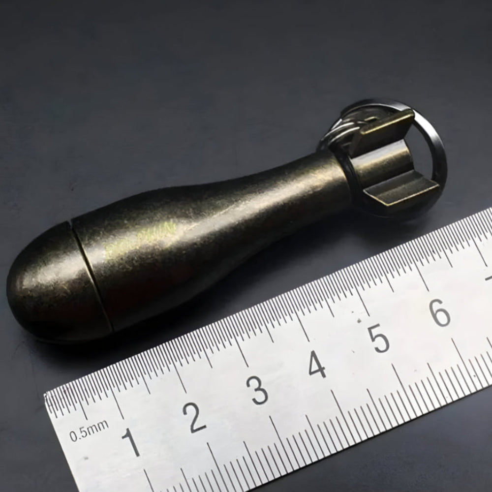 Closora | Survival Waterproof Flint Fire Starter Keychain