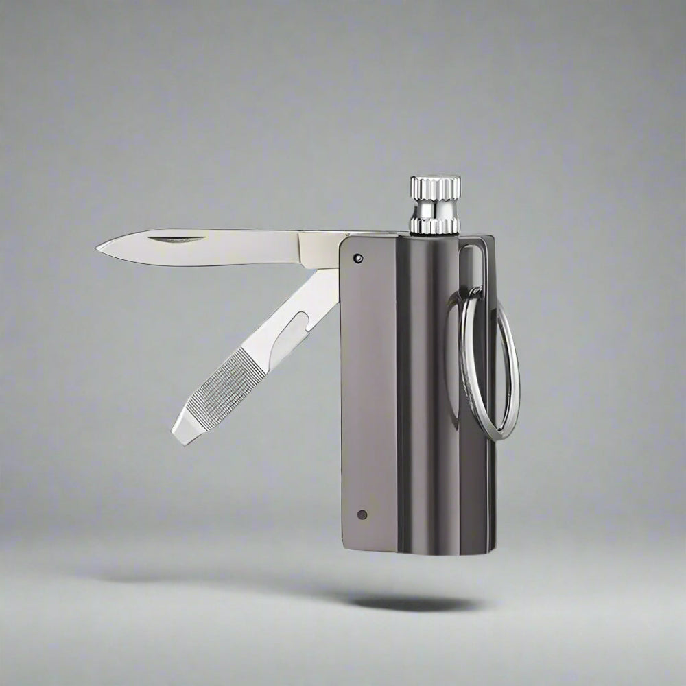 Closora | Survival Waterproof Flint Fire Starter Keychain