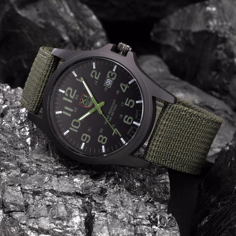 Closora | Tactical Men's Watch AdventureTime – Waterproof and Shock Resistant with LED