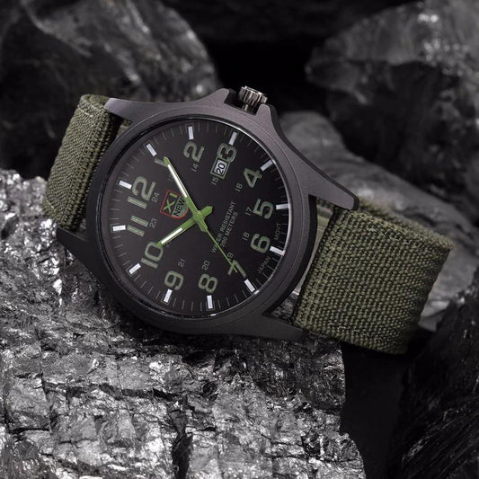 Closora | Tactical Men's Watch AdventureTime – Waterproof and Shock Resistant with LED