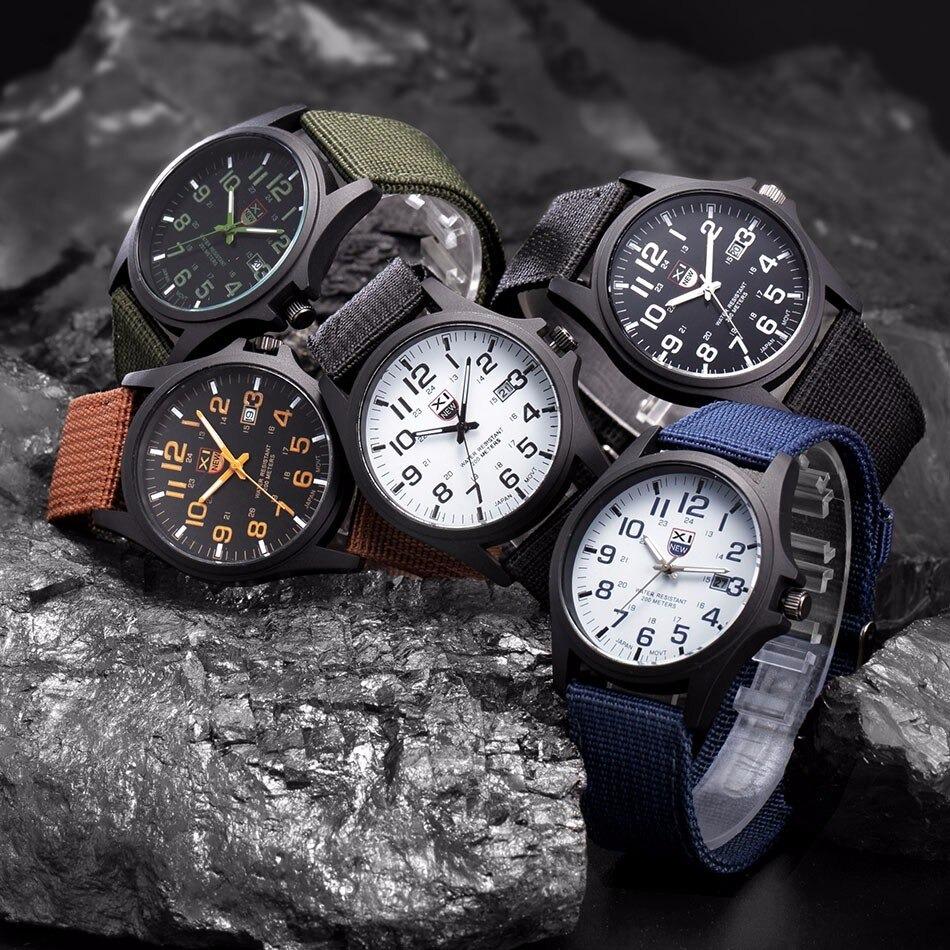 Closora | Tactical Men's Watch AdventureTime – Waterproof and Shock Resistant with LED