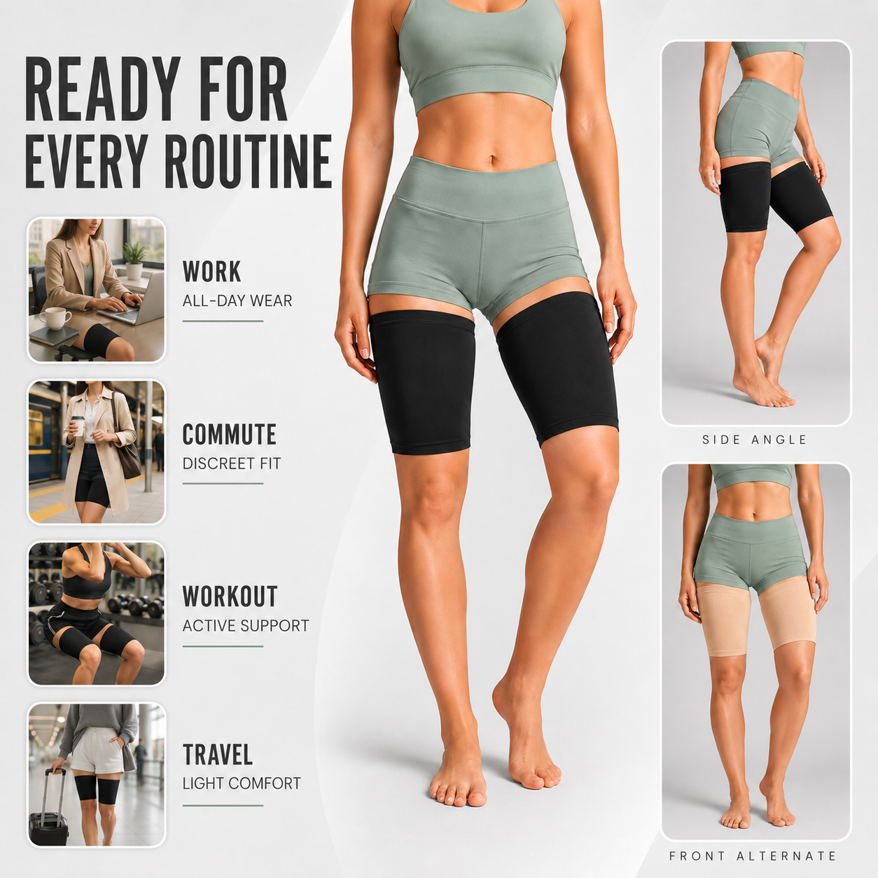 Closora | Thighraze Ultra Thin Compression Sleeve