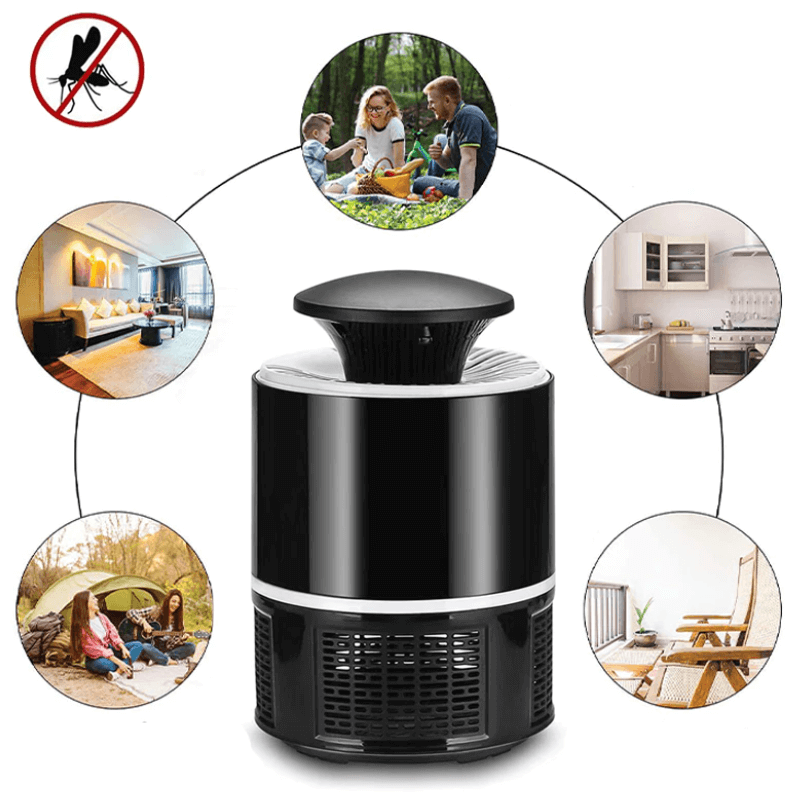 Closora | Ultra LED Mosquito Killer Lamp – Silent Insect Trap with UV Light & USB Charging for Indoor Use