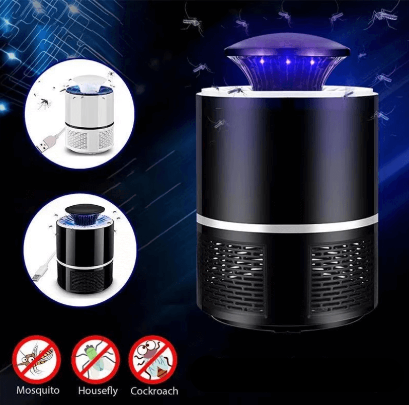 Closora | Ultra LED Mosquito Killer Lamp – Silent Insect Trap with UV Light & USB Charging for Indoor Use