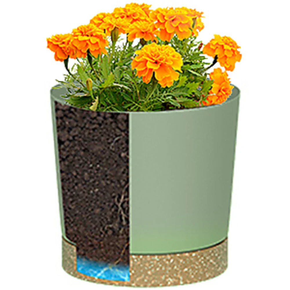 Closora | Verdara Large Lightweight Pot With Drainage Holes