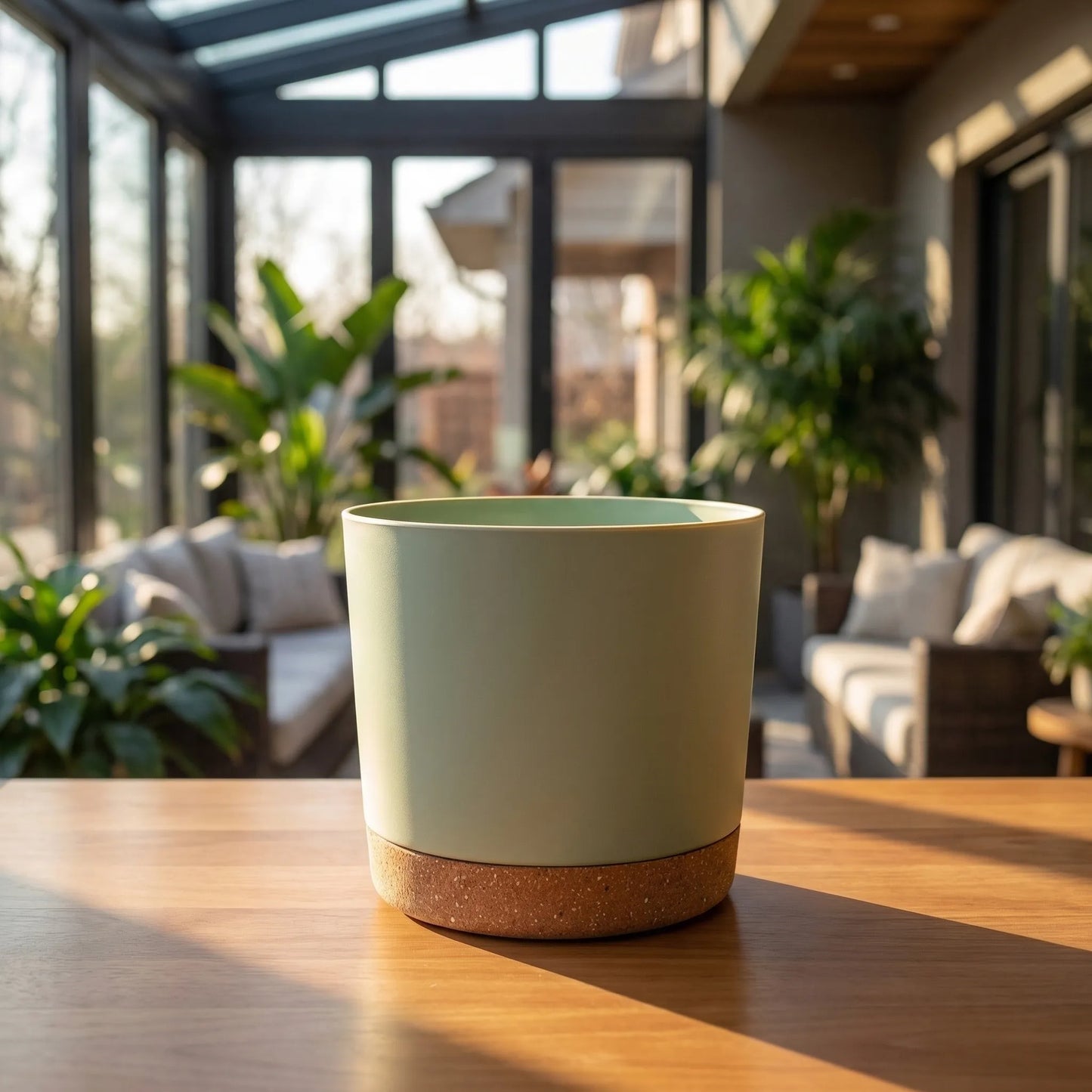Closora | Verdara Large Lightweight Pot With Drainage Holes