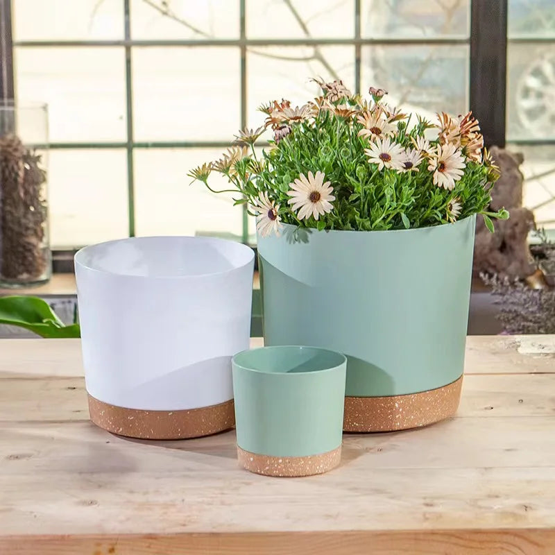 Closora | Verdara Large Lightweight Pot With Drainage Holes