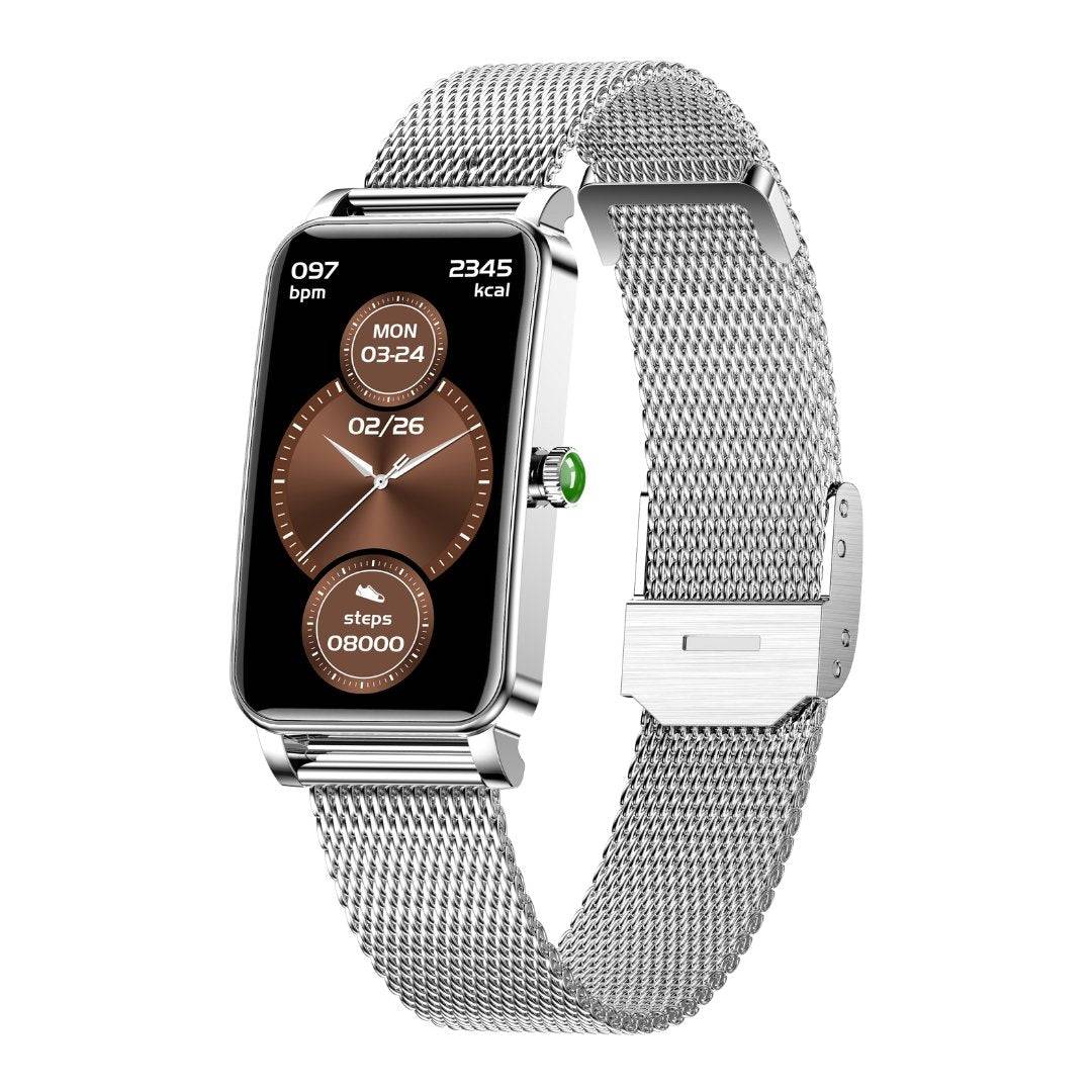 Closora | Zelina Women’s Smartwatch – Stylish Fitness Tracker with Heart Rate, Sleep Monitor & Notifications