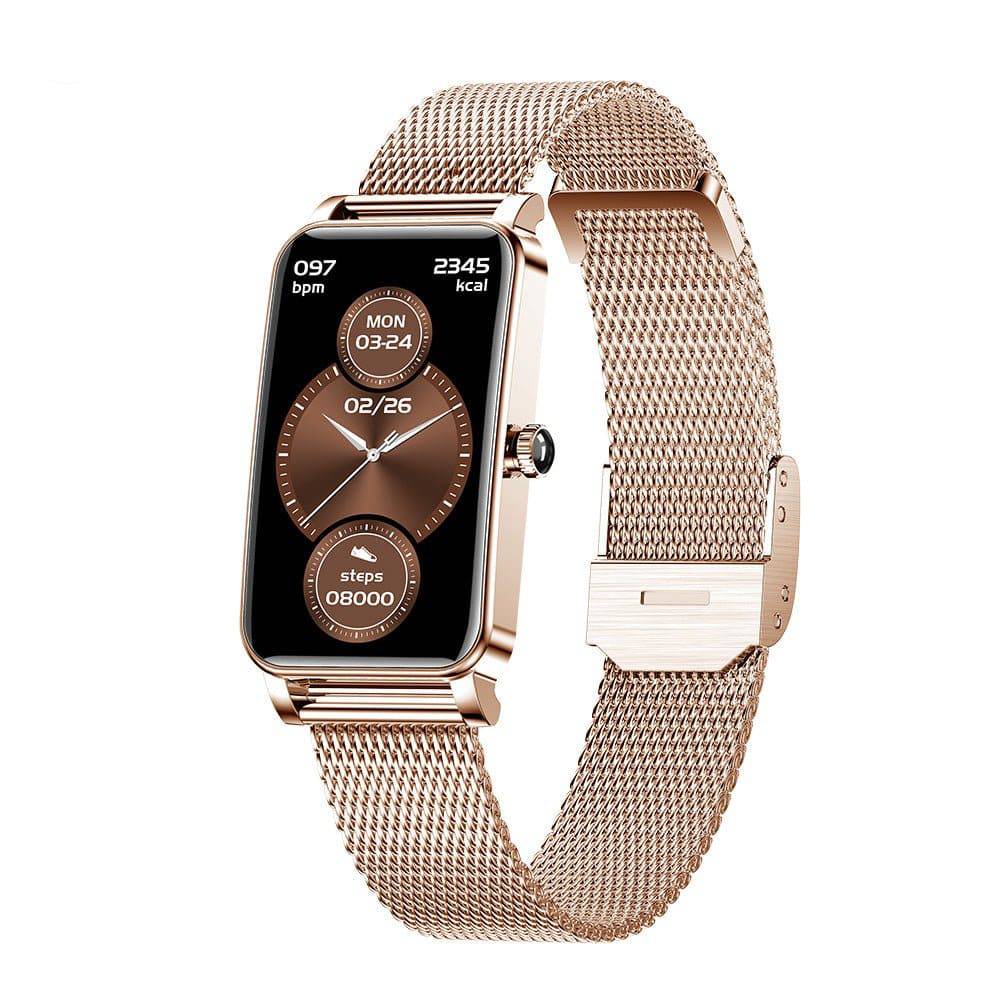 Closora | Zelina Women’s Smartwatch – Stylish Fitness Tracker with Heart Rate, Sleep Monitor & Notifications