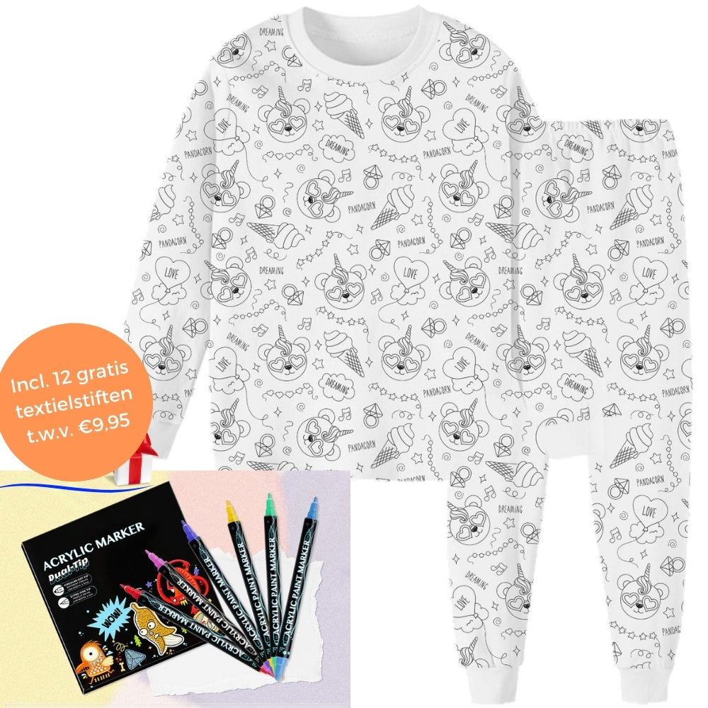 Colorable Kids Pajama™ | Fun and Loved by Children and Parents!