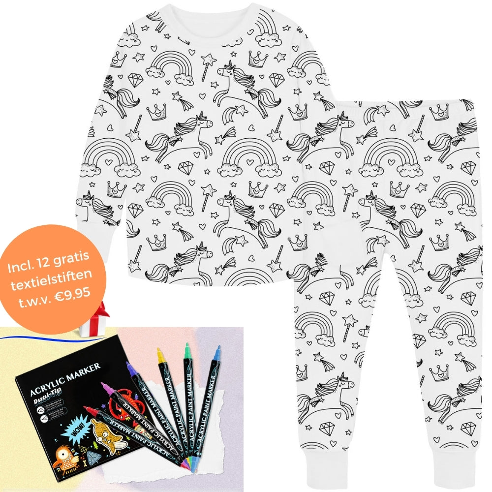 Colorable Kids Pajama™ | Fun and Loved by Children and Parents!