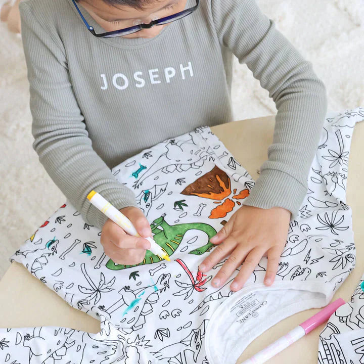 Colorable Kids Pajama™ | Fun and Loved by Children and Parents!