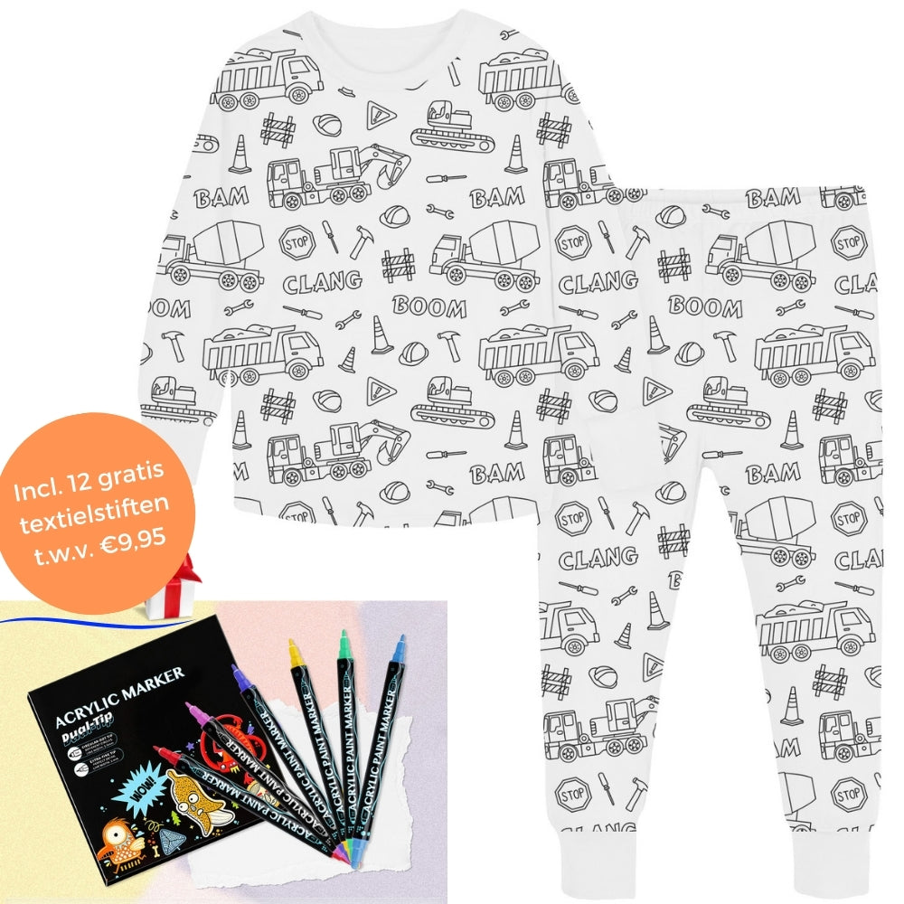 Colorable Kids Pajama™ | Fun and Loved by Children and Parents!