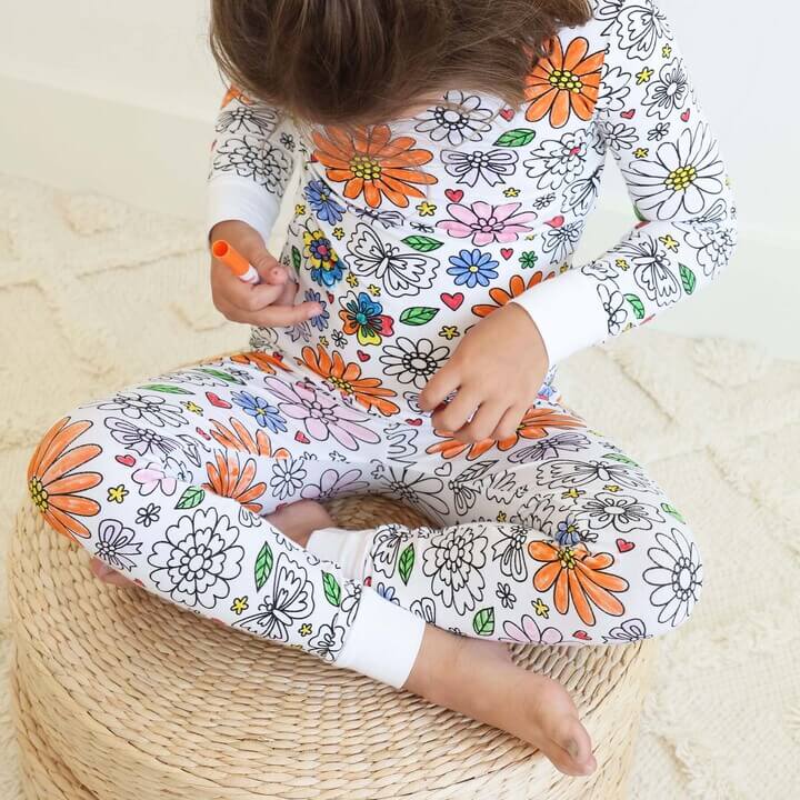 Colorable Kids Pajama™ | Fun and Loved by Children and Parents!