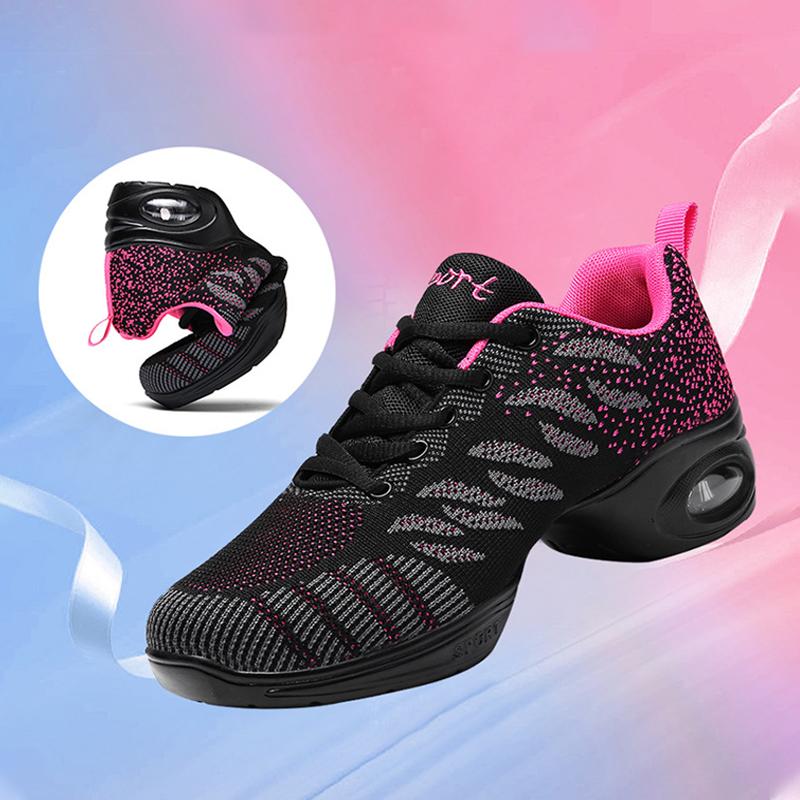 Comfortable Jazz Dance Shoes for Outdoor Sports - Mesh Upper