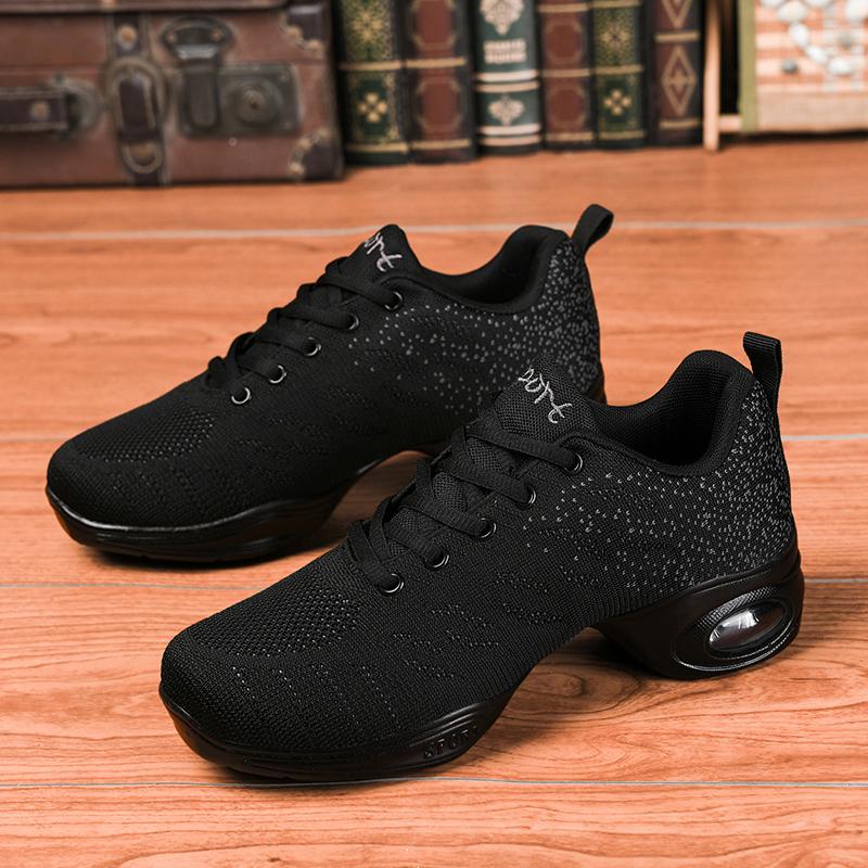 Comfortable Jazz Dance Shoes for Outdoor Sports - Mesh Upper