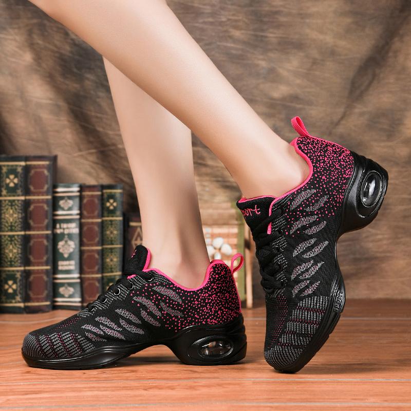 Comfortable Jazz Dance Shoes for Outdoor Sports - Mesh Upper