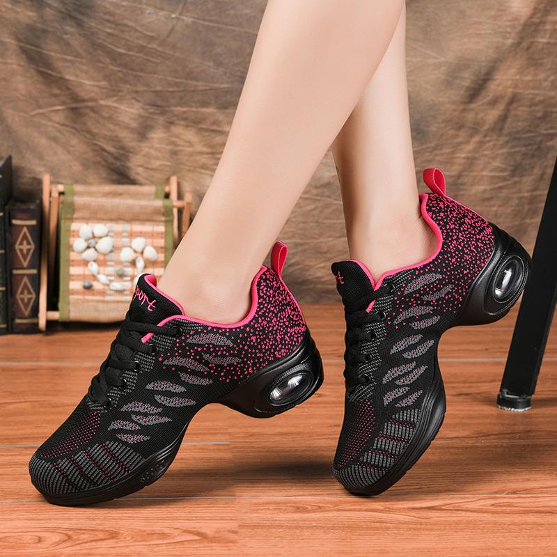 Comfortable Jazz Dance Shoes for Outdoor Sports - Mesh Upper