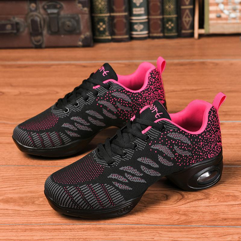 Comfortable Jazz Dance Shoes for Outdoor Sports - Mesh Upper