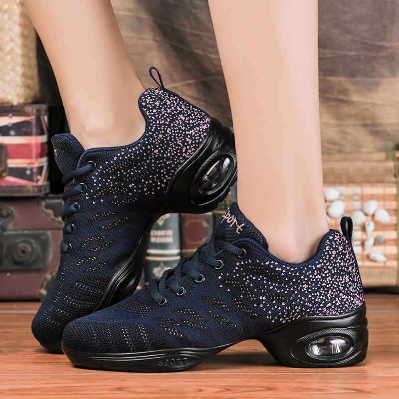 Comfortable Jazz Dance Shoes for Outdoor Sports - Mesh Upper