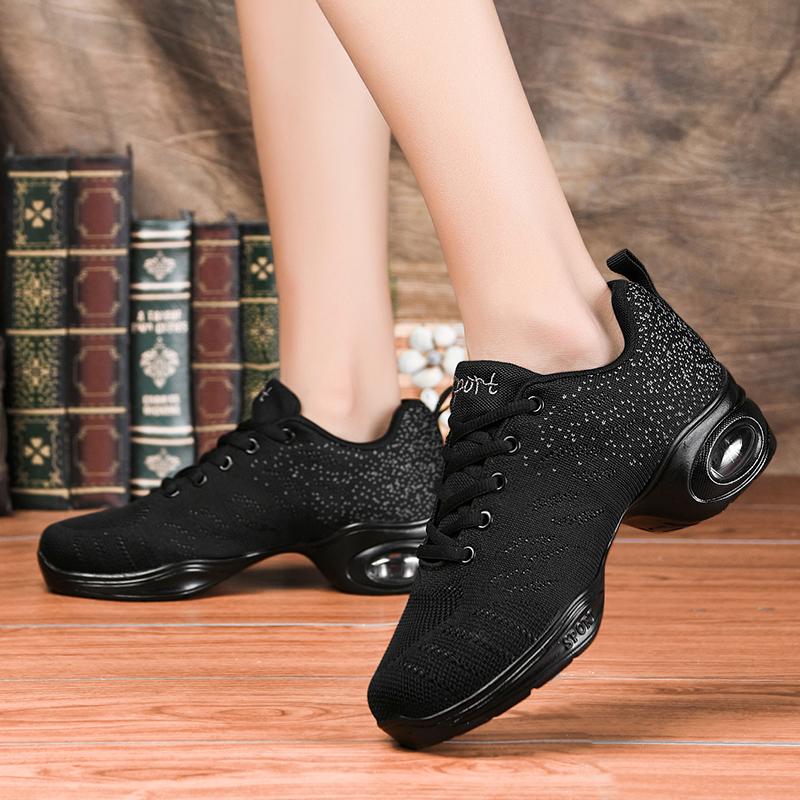 Comfortable Jazz Dance Shoes for Outdoor Sports - Mesh Upper