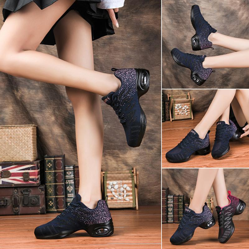 Comfortable Jazz Dance Shoes for Outdoor Sports - Mesh Upper