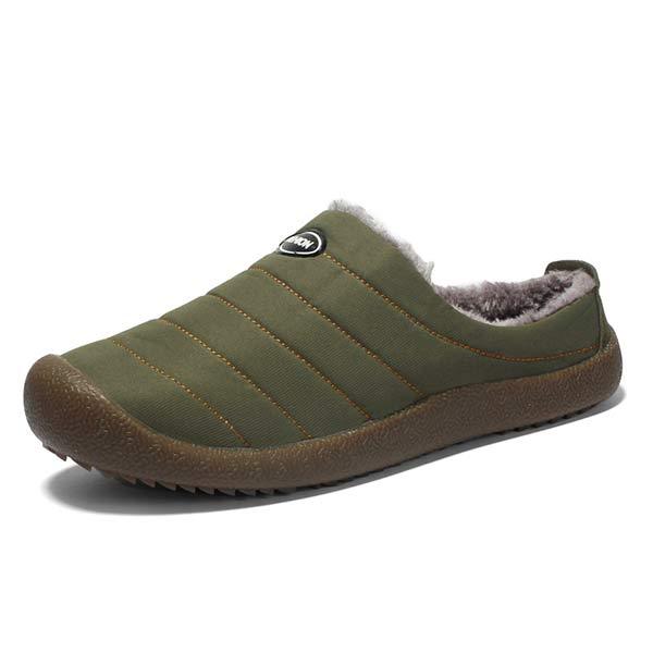 Comfortable Men's Slippers - Warmly Lined for Winter Days