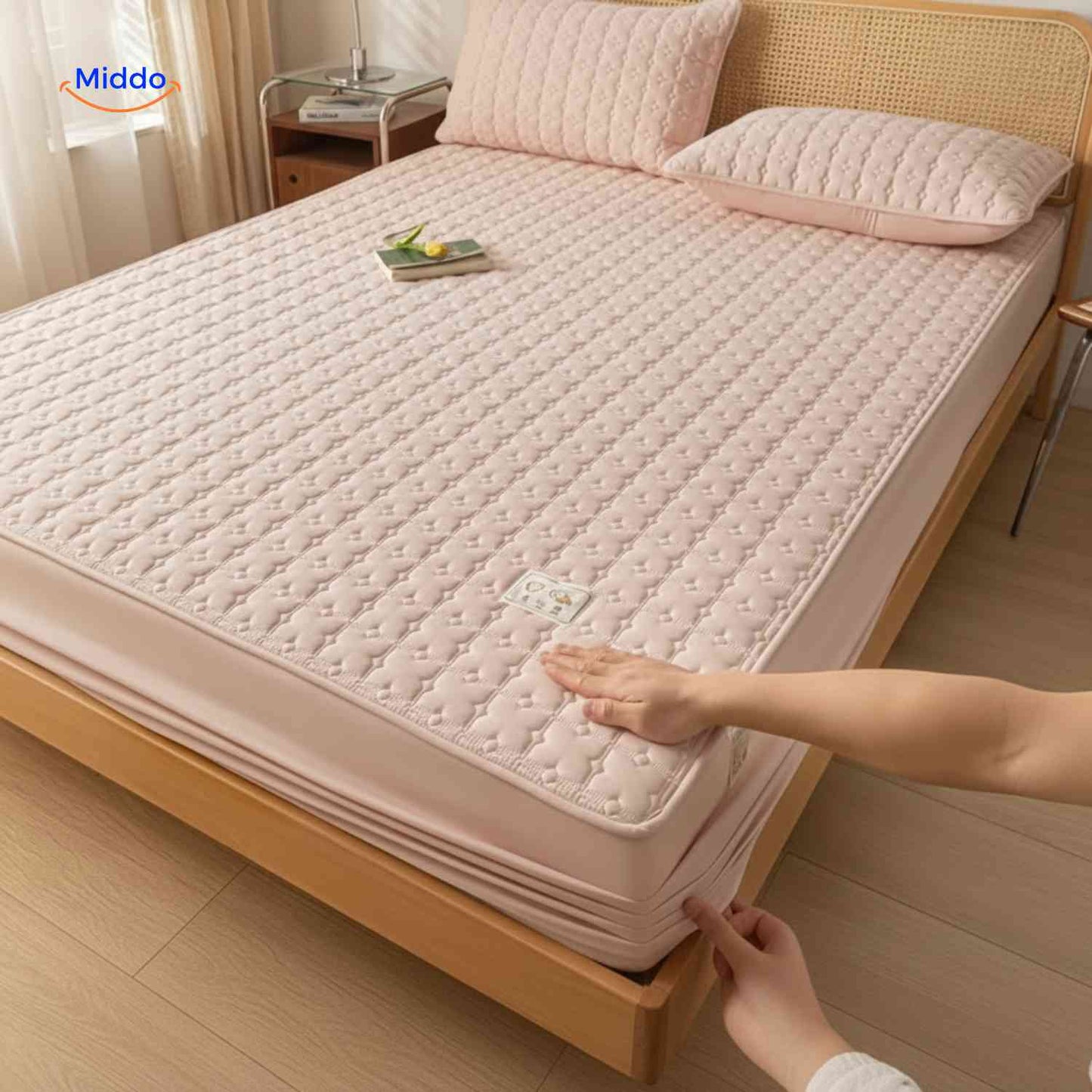 Comfortora™ Mattress Protector | Waterproof, Antibacterial, and Breathable