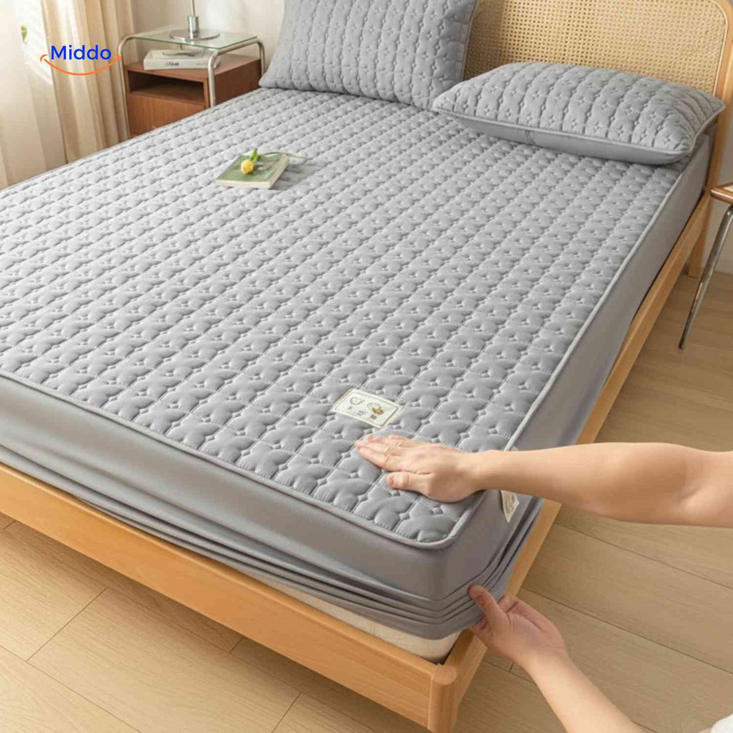 Comfortora™ Mattress Protector | Waterproof, Antibacterial, and Breathable