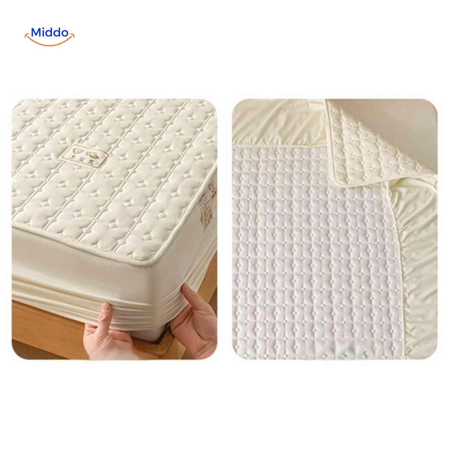 Comfortora™ Mattress Protector | Waterproof, Antibacterial, and Breathable