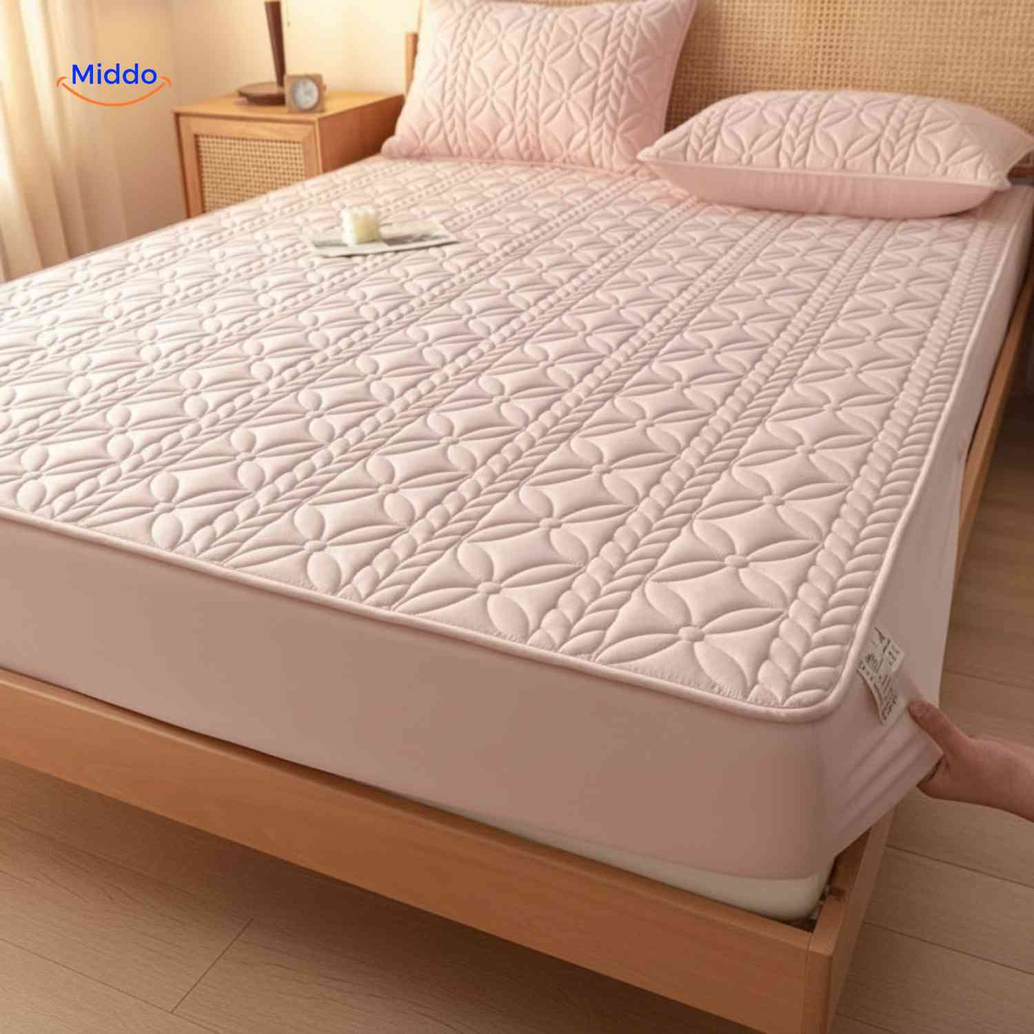 Comfortora™ Mattress Protector | Waterproof, Antibacterial, and Breathable