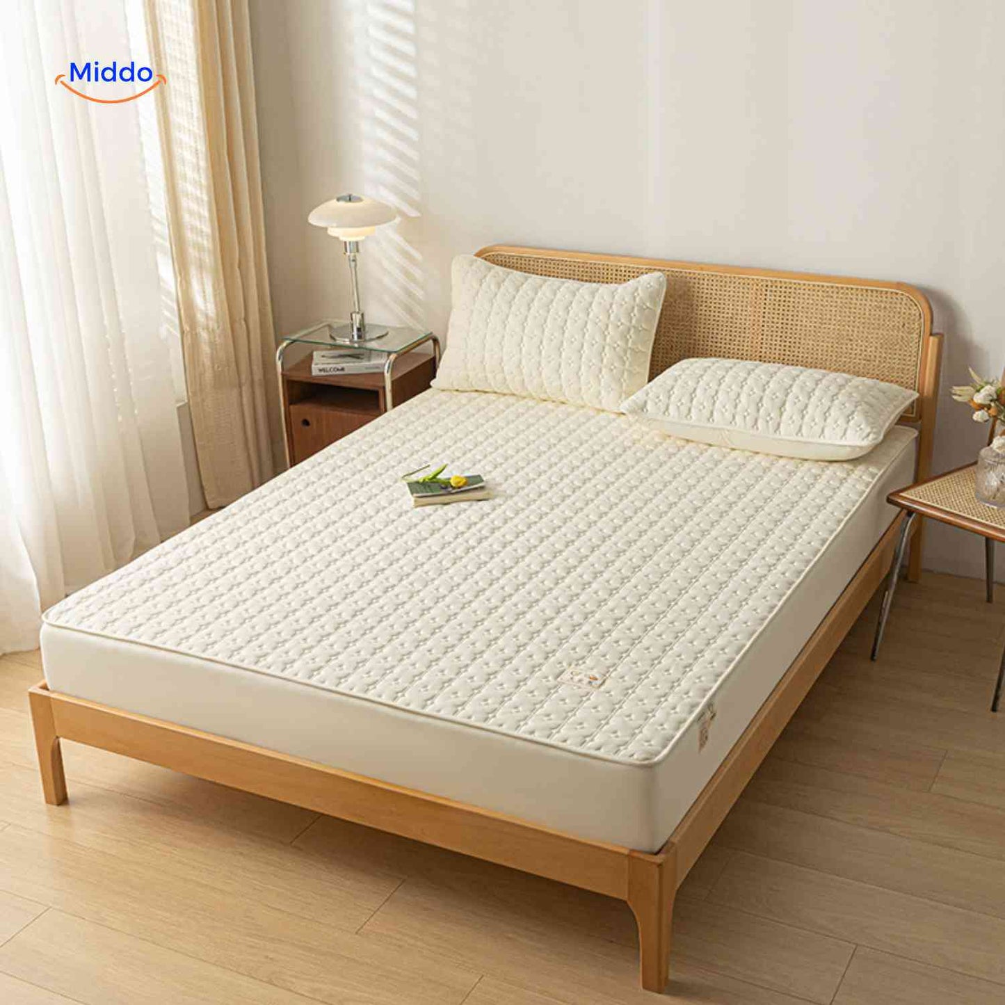 Comfortora™ Mattress Protector | Waterproof, Antibacterial, and Breathable