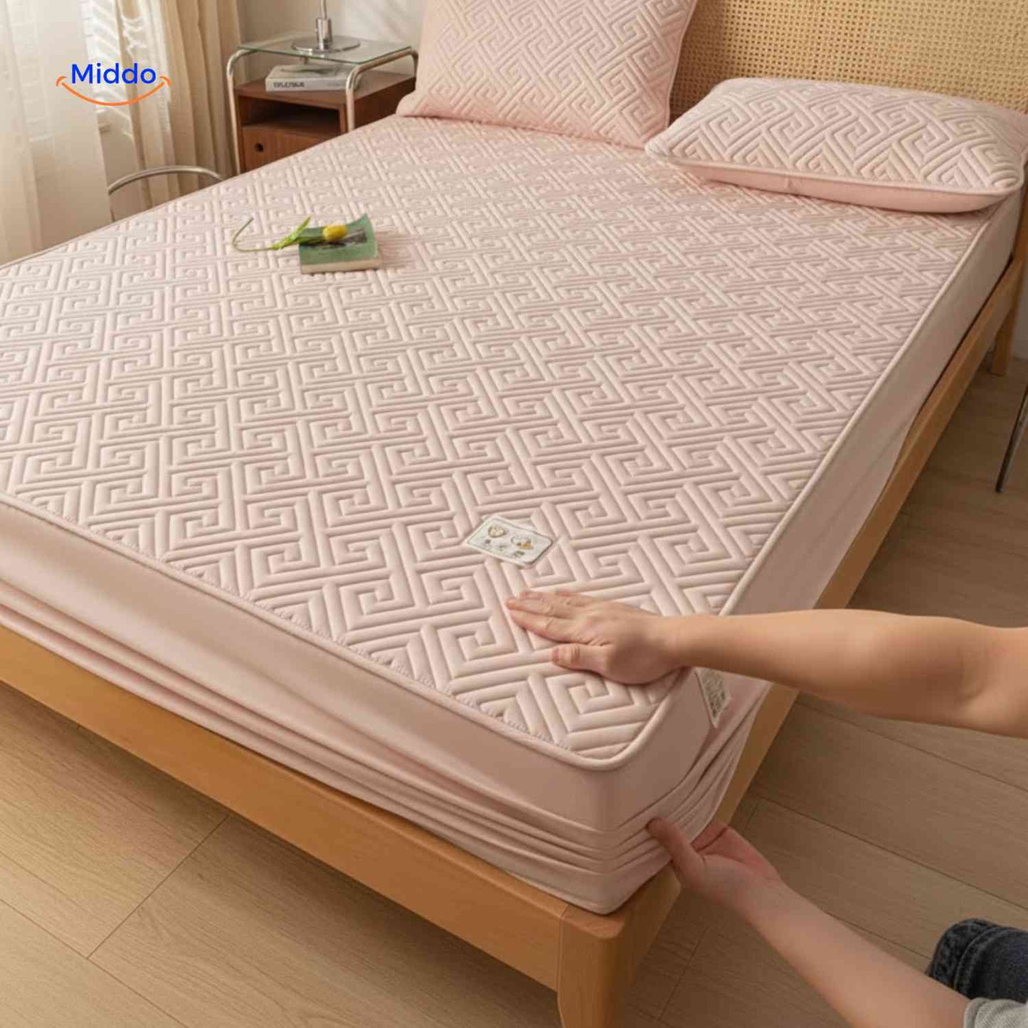 Comfortora™ Mattress Protector | Waterproof, Antibacterial, and Breathable
