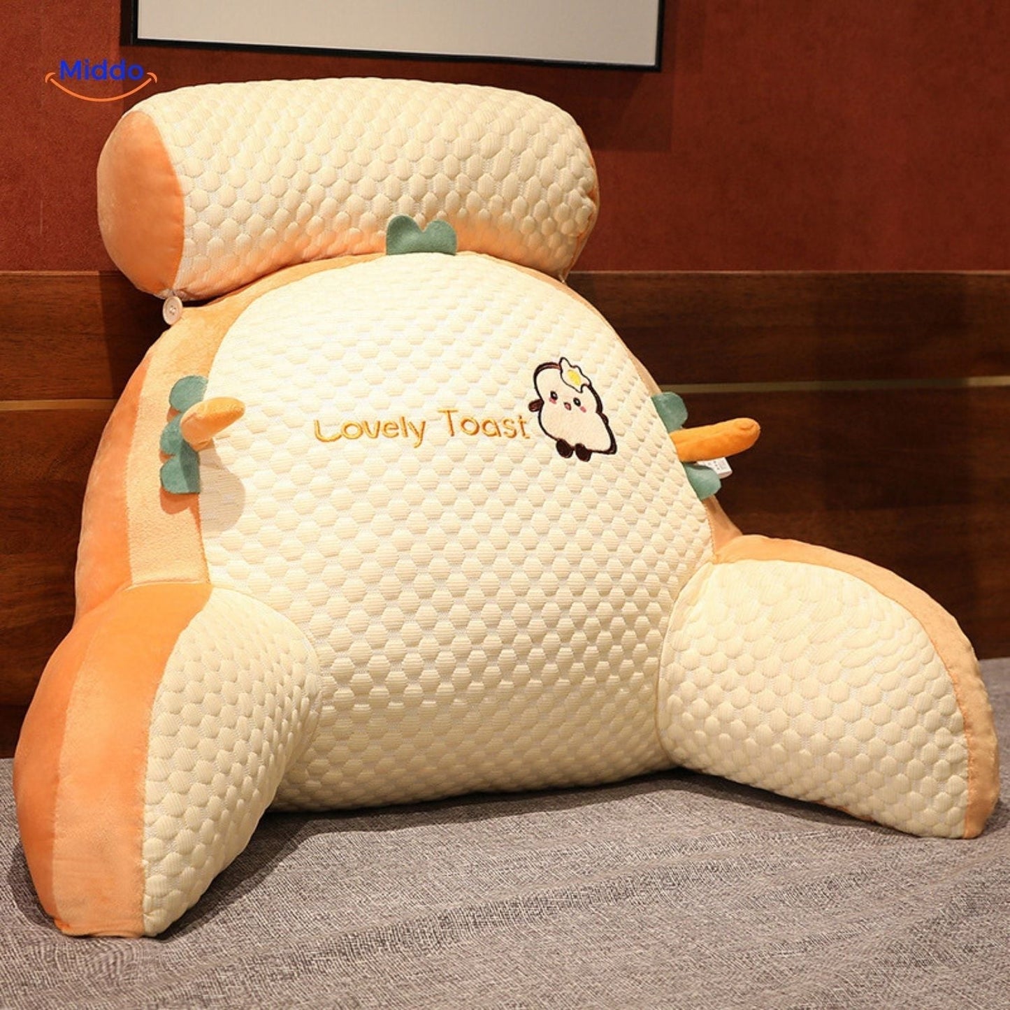 ComfyBack™ Back Support Cushion | Soft Lumbar Pillow for Sofa & Bed