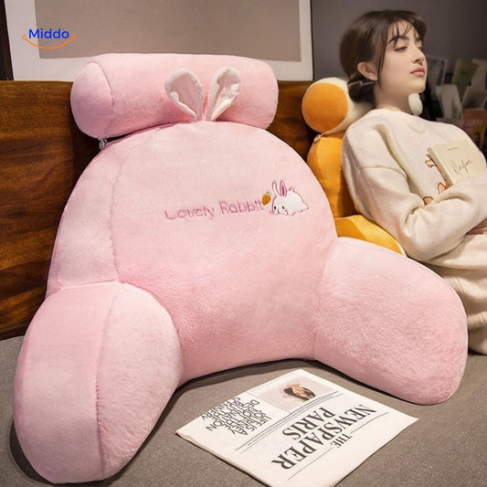 ComfyBack™ Back Support Cushion | Soft Lumbar Pillow for Sofa & Bed