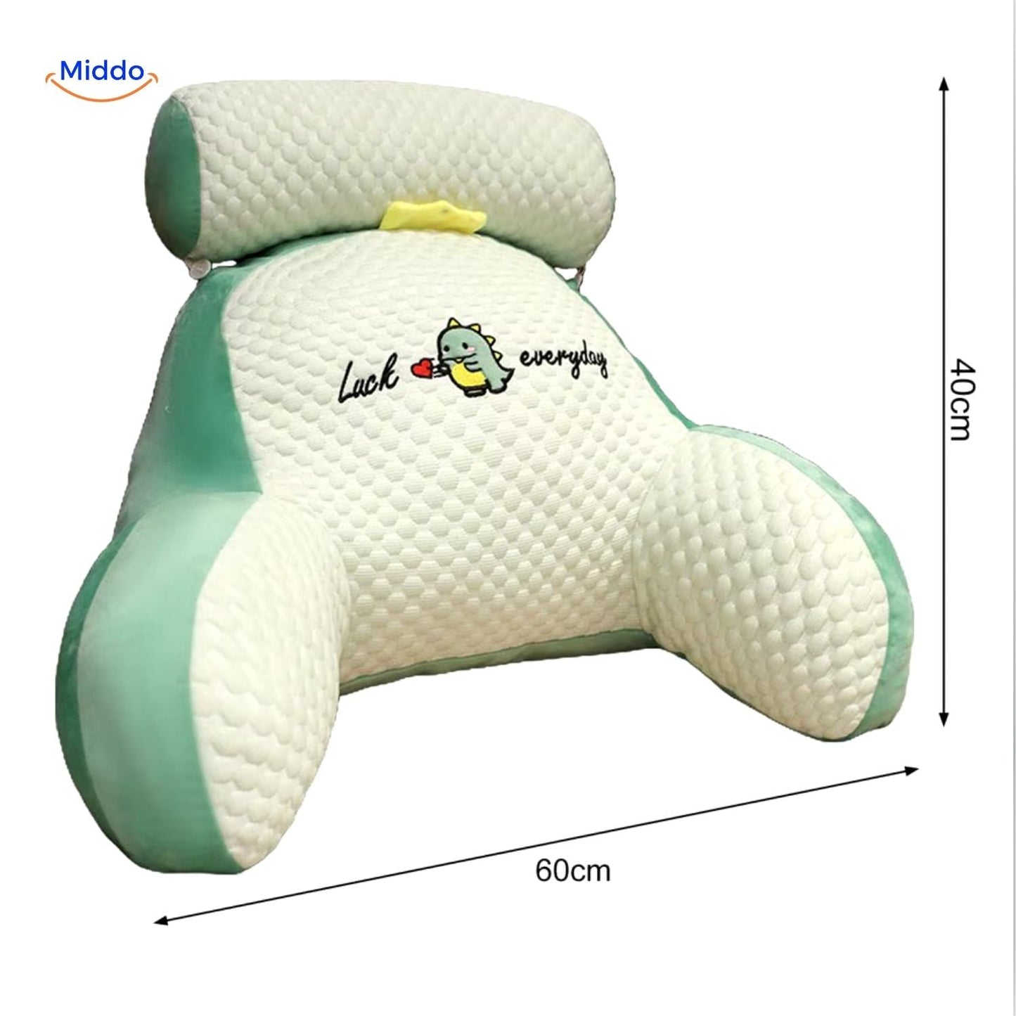 ComfyBack™ Back Support Cushion | Soft Lumbar Pillow for Sofa & Bed