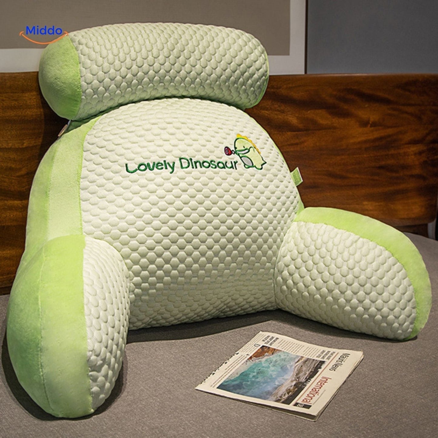 ComfyBack™ Back Support Cushion | Soft Lumbar Pillow for Sofa & Bed