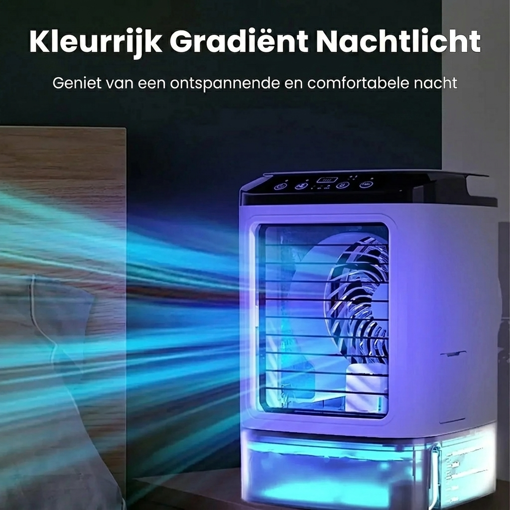 Compact Cool Fan with Humidifier