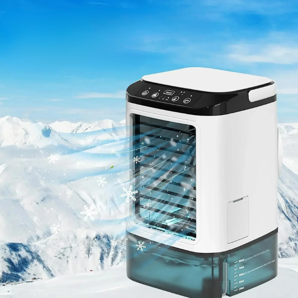 Compact Cool Fan with Humidifier