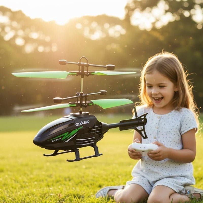Compact Mini Helicopter for Kids with Easy Control and Stabilization – Perfect Gift for Young Pilots