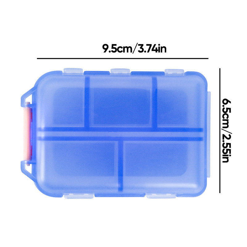 Compact Portable Travel Pill Organizer with 161 Labels