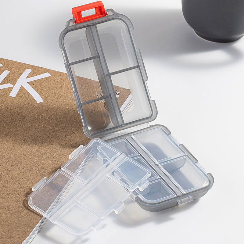 Compact Portable Travel Pill Organizer with 161 Labels