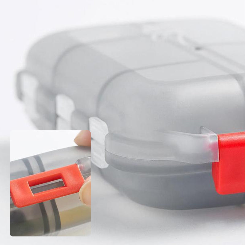 Compact Portable Travel Pill Organizer with 161 Labels