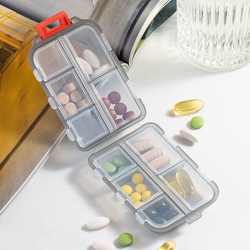 Compact Portable Travel Pill Organizer with 161 Labels