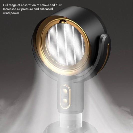 Compact Smoke Absorber Energy Efficient, Quiet System for Maintaining Fresh Air at Home and Office
