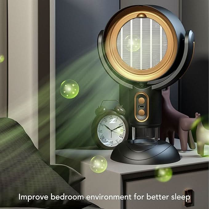 Compact Smoke Absorber Energy Efficient, Quiet System for Maintaining Fresh Air at Home and Office