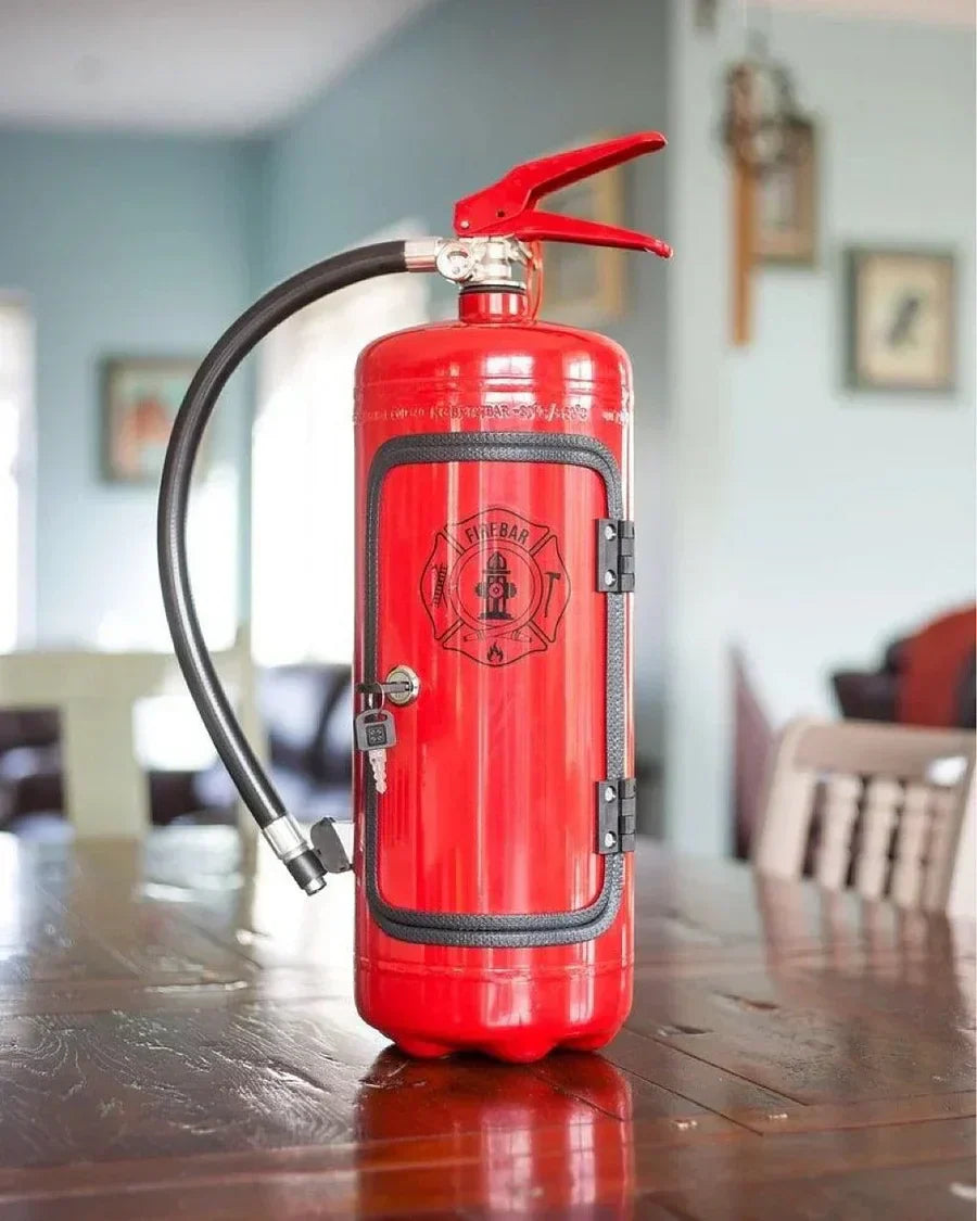 Concealed Bar - Fire Extinguisher Design - Unique and Stylish