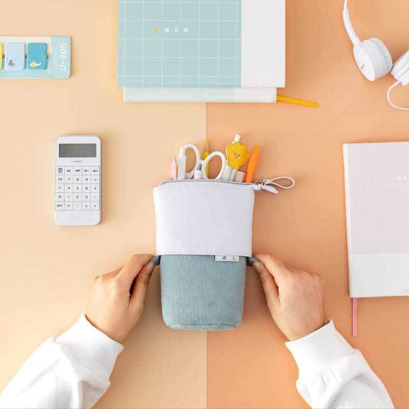 Convertible Pop-Up Pencil Case for Students & Artists