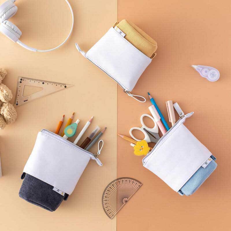 Convertible Pop-Up Pencil Case for Students & Artists
